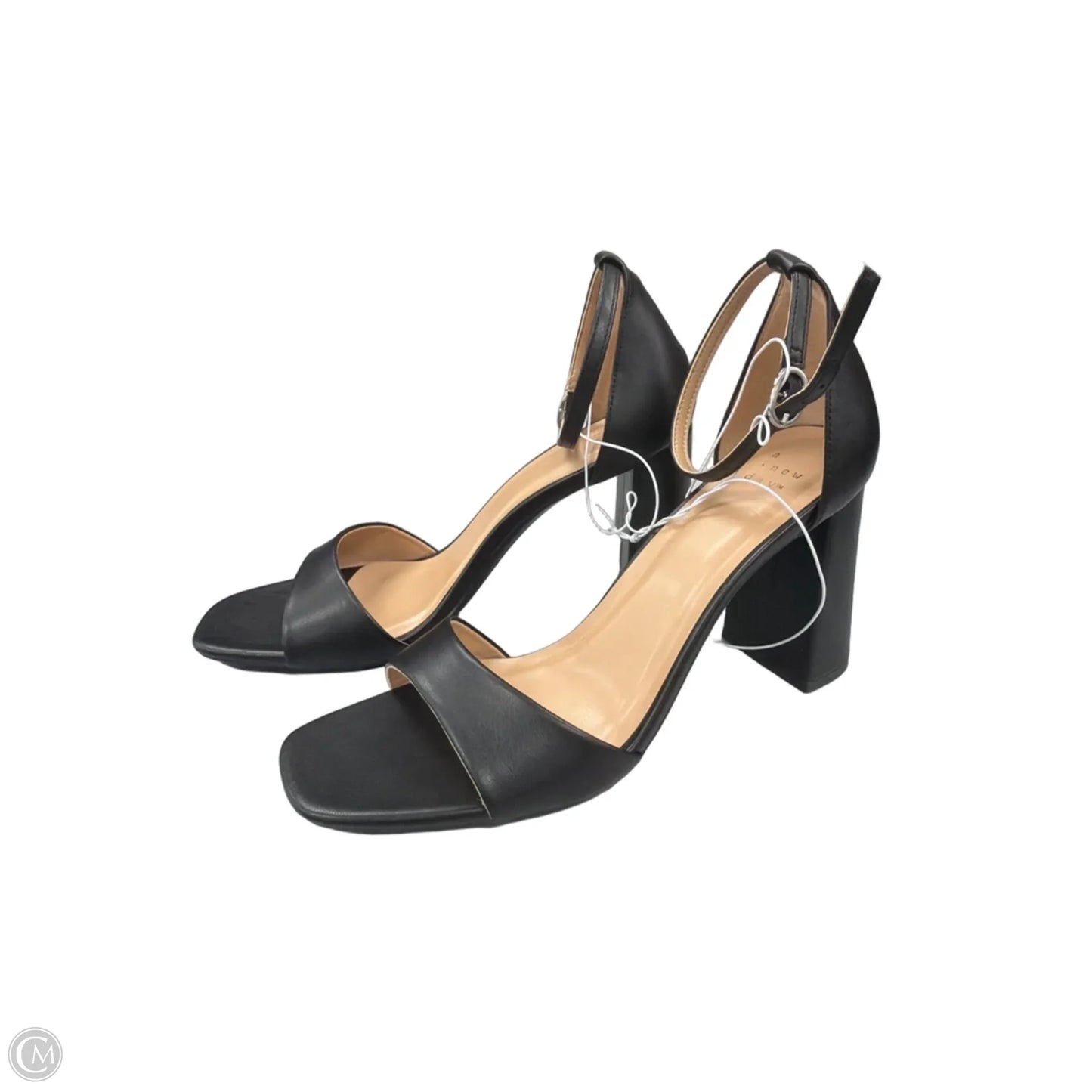 Shoes Heels Block By A New Day In Black, Size: 10