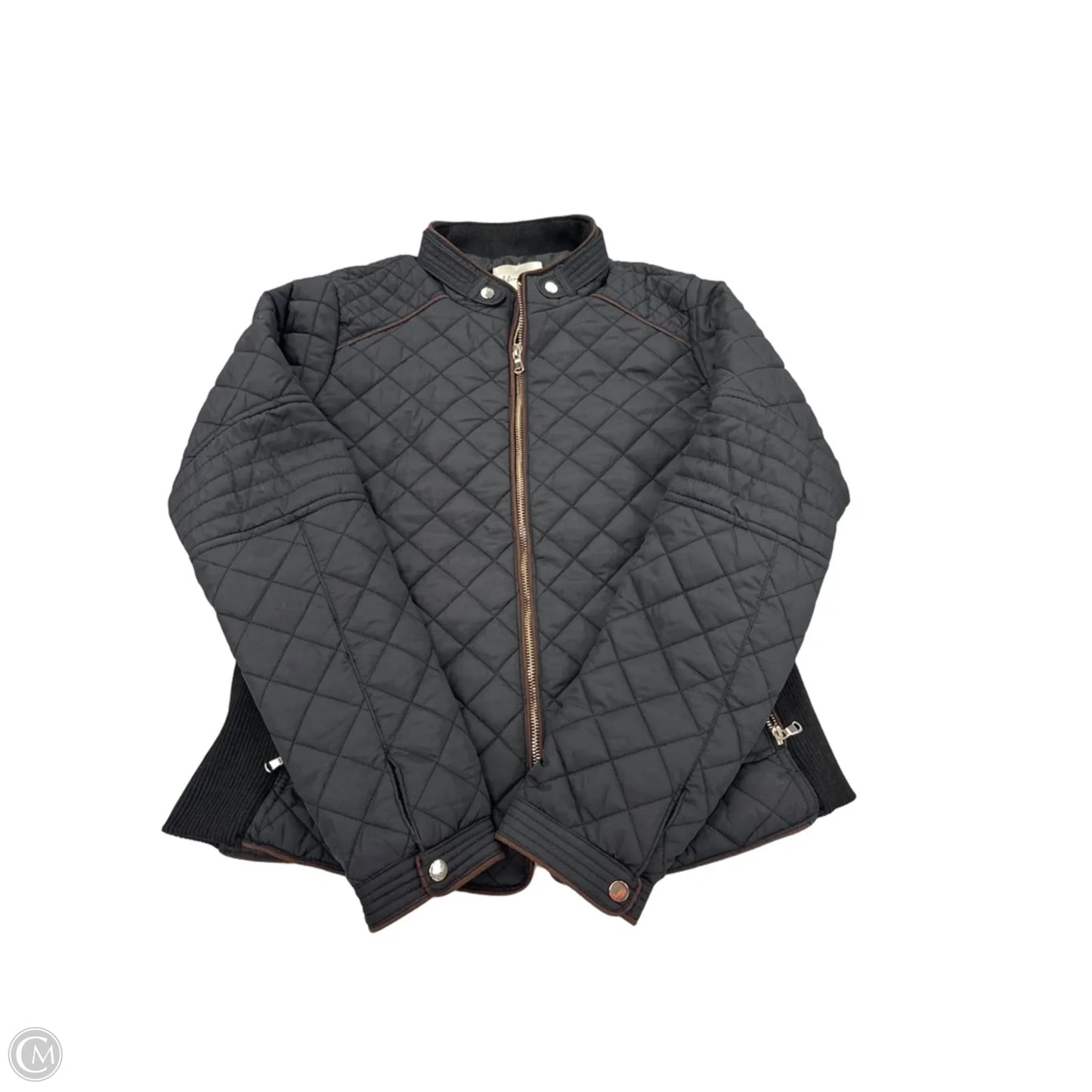 Jacket Puffer & Quilted By Active Usa In Black, Size: M