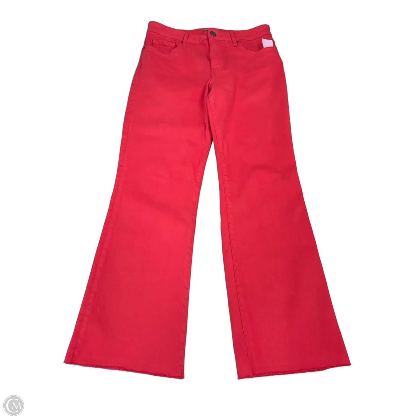 Pants Wide Leg By Kut In Red Denim, Size: 6