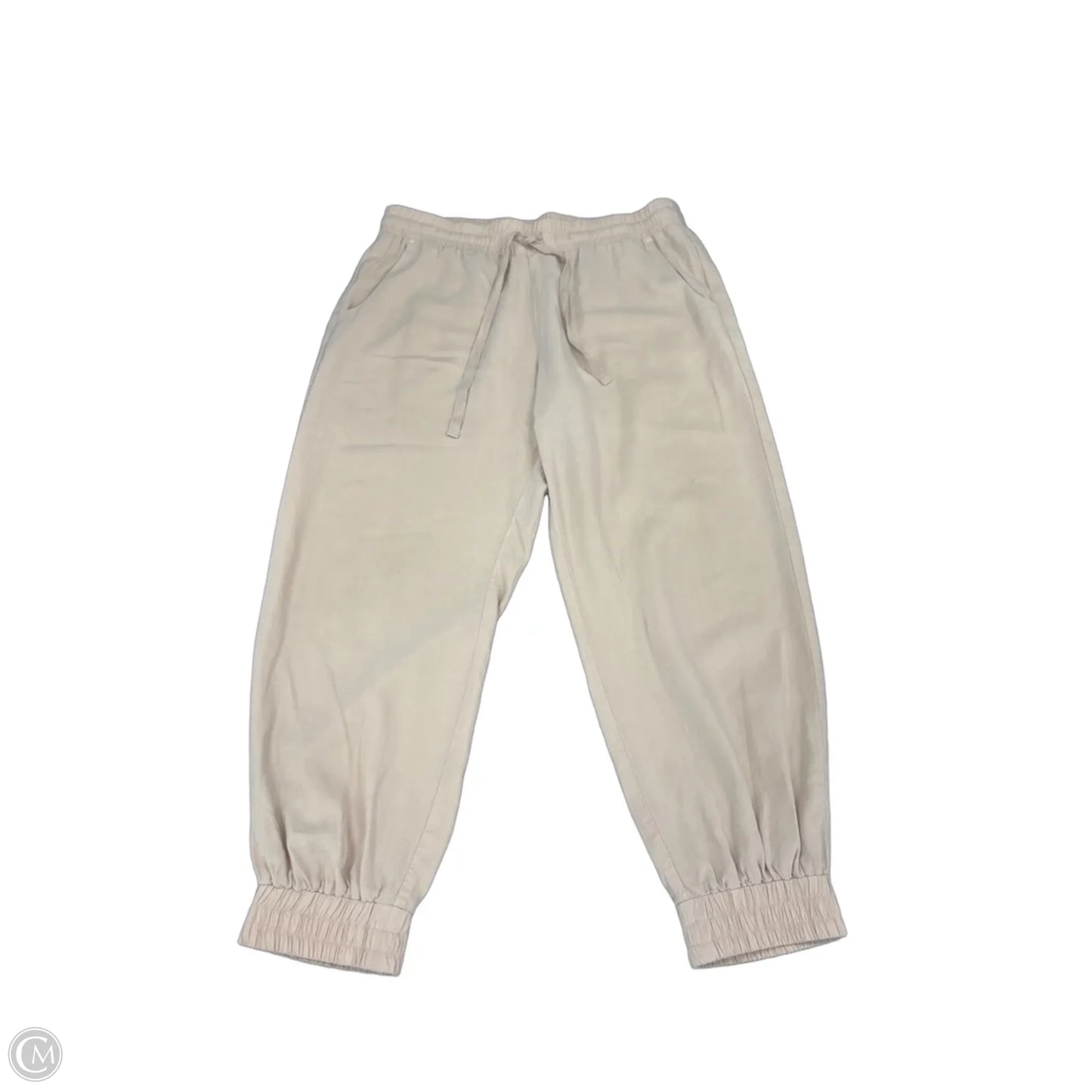 Pants Joggers By Bella Dahl In Beige, Size: M