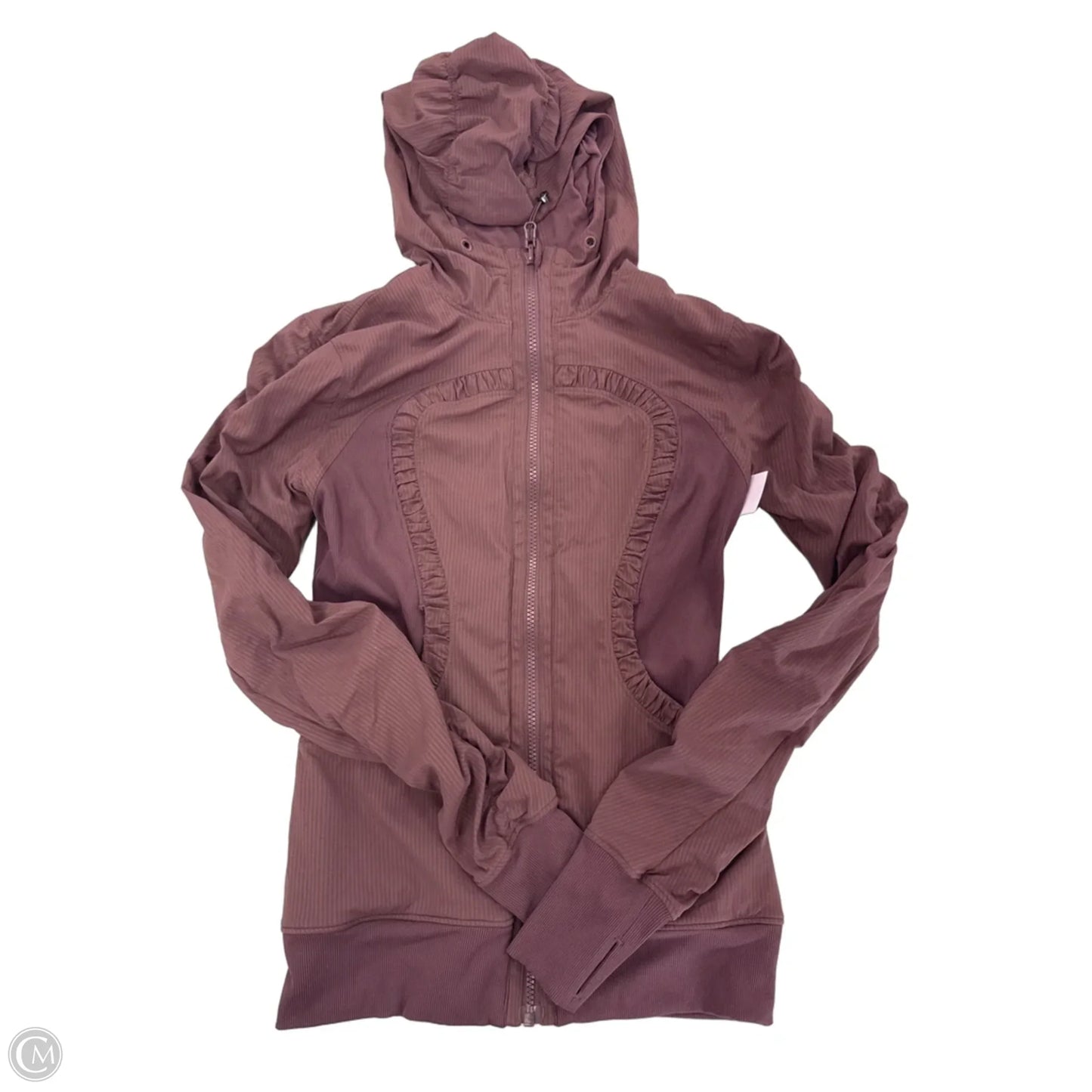 Athletic Jacket By Lululemon In Mauve, Size: 4