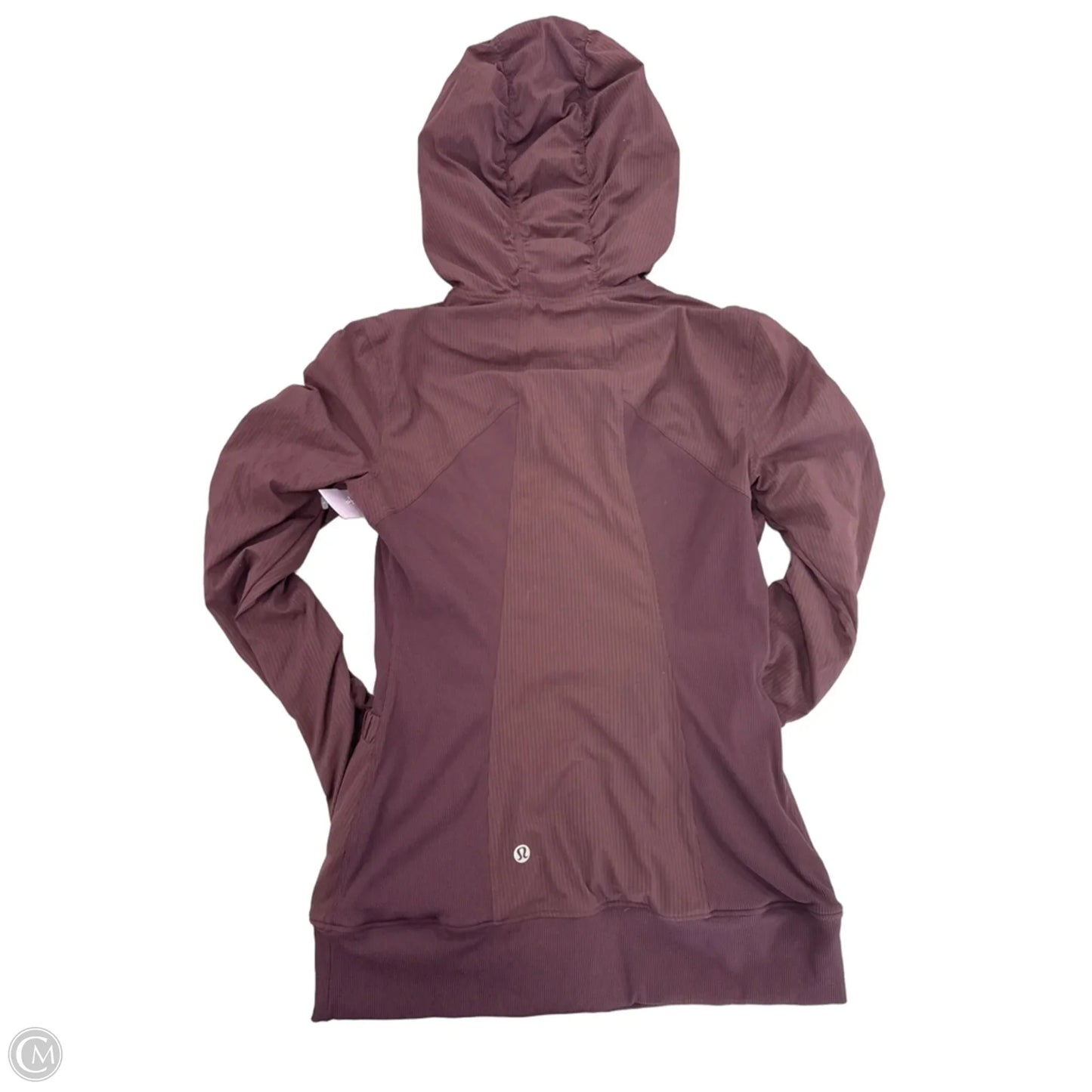 Athletic Jacket By Lululemon In Mauve, Size: 4