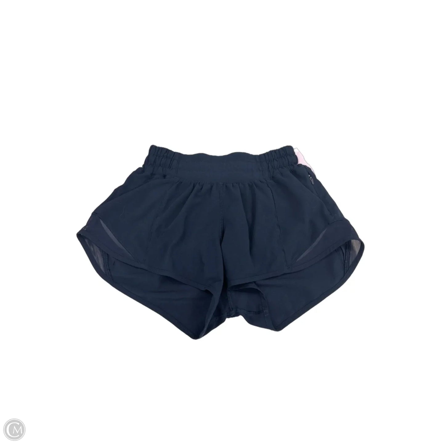 Athletic Shorts By Lululemon In Navy, Size: 0
