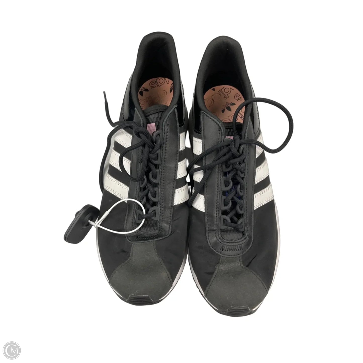 Shoes Athletic By Adidas In Black & White, Size: 11