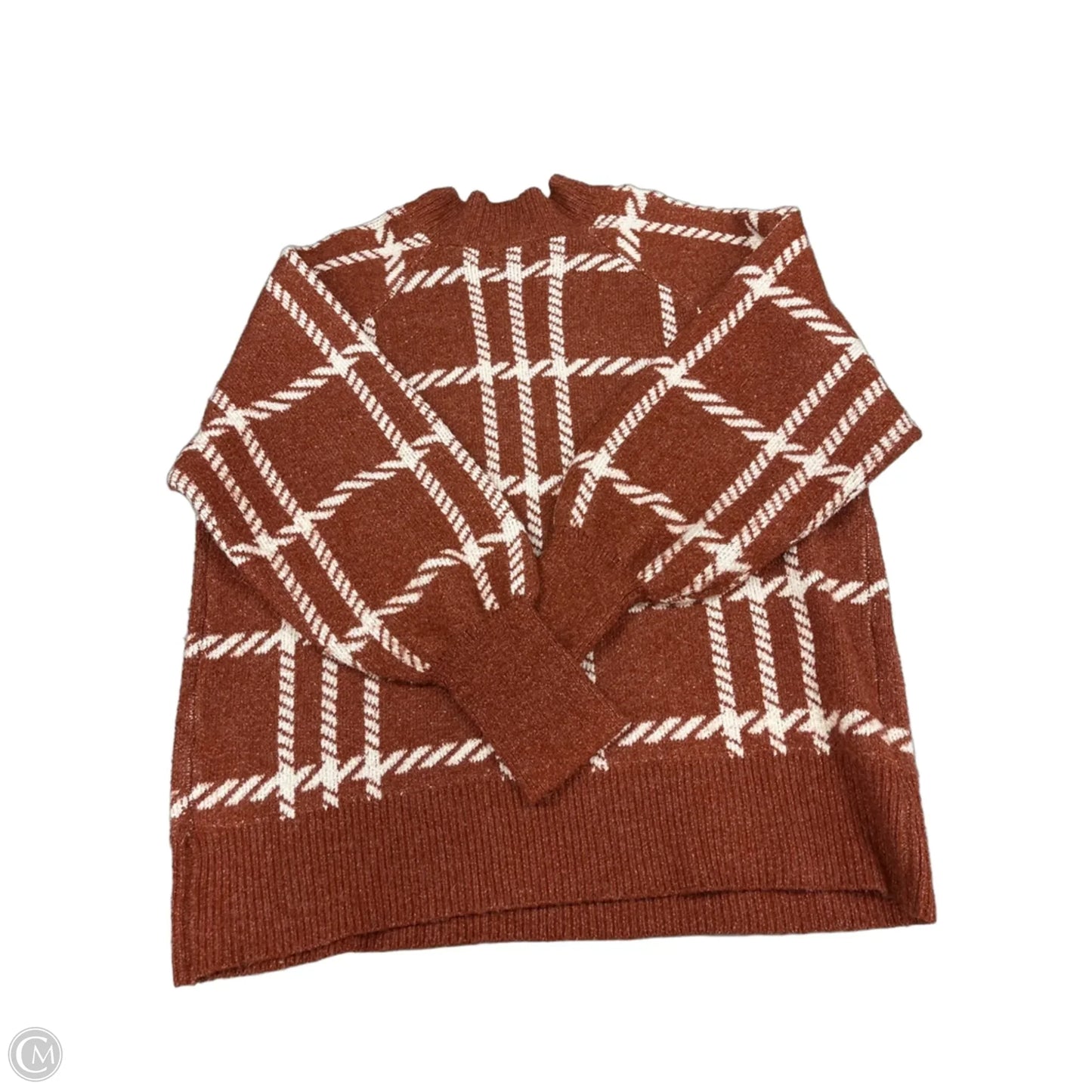 Sweater By Maurices In Red, Size: 1x