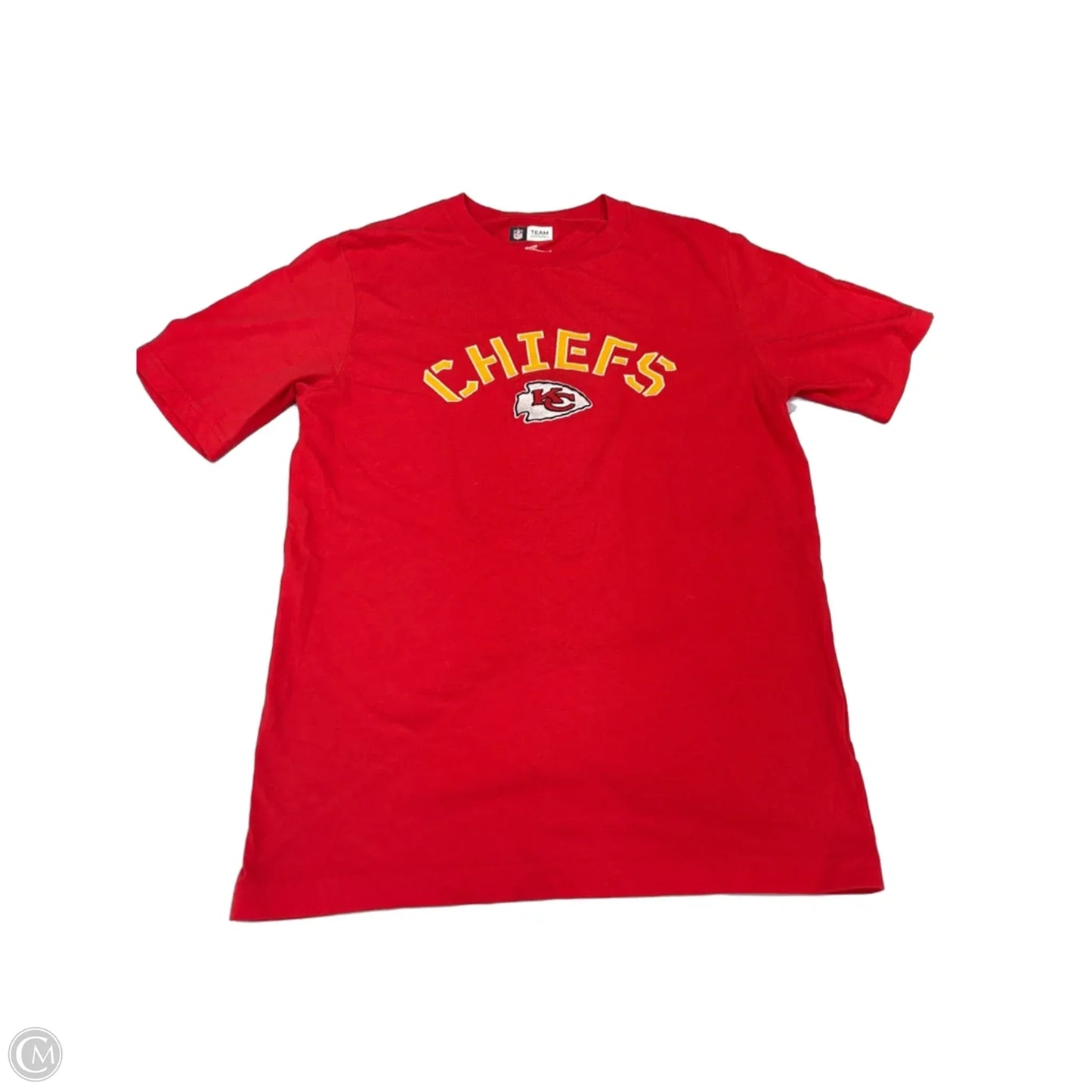 Top Short Sleeve By Nfl In Red, Size: M
