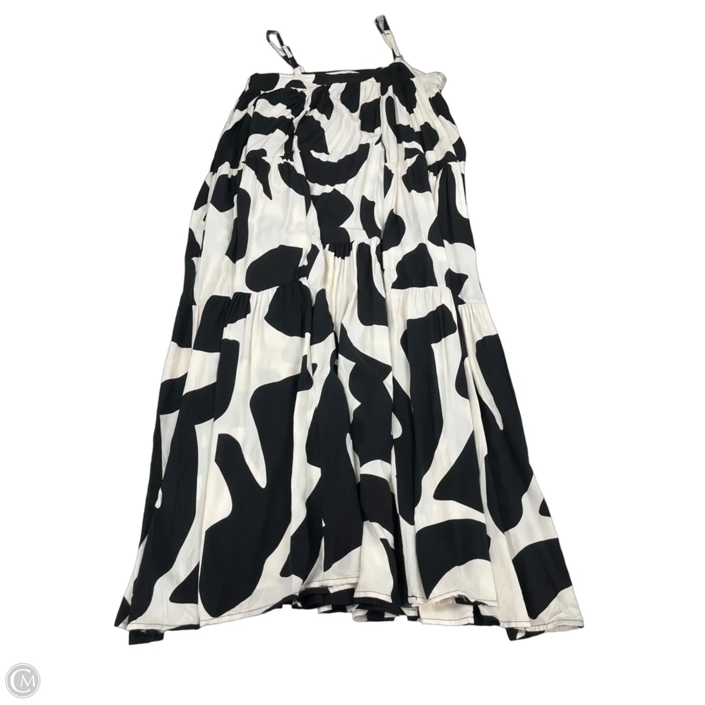 Dress Casual Maxi By Abel The Label In Black & Cream, Size: M