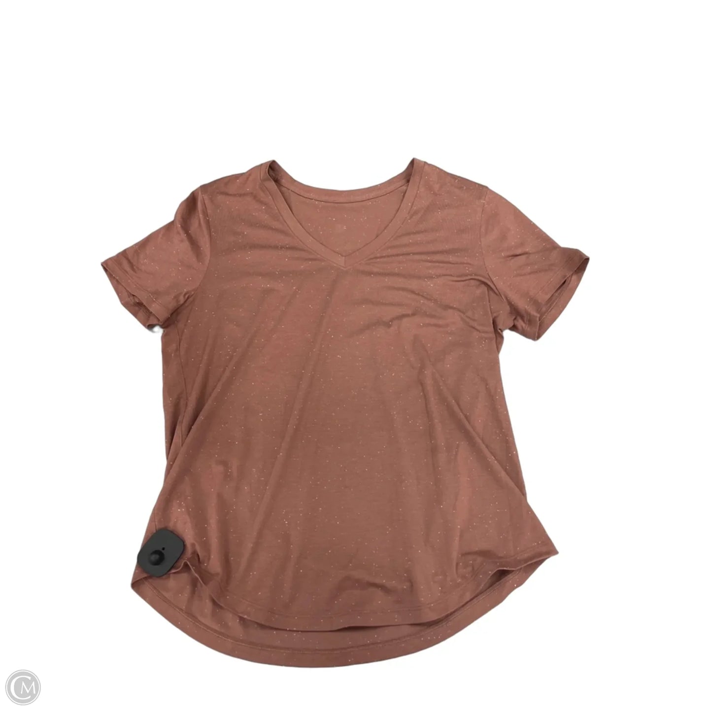 Top Short Sleeve By Lululemon In Mauve, Size: S