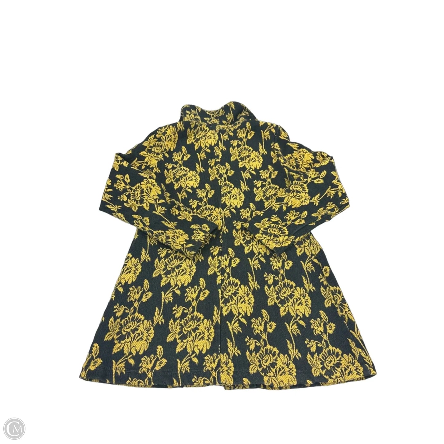 Jacket Other By Cut Loose In Black & Yellow, Size: M