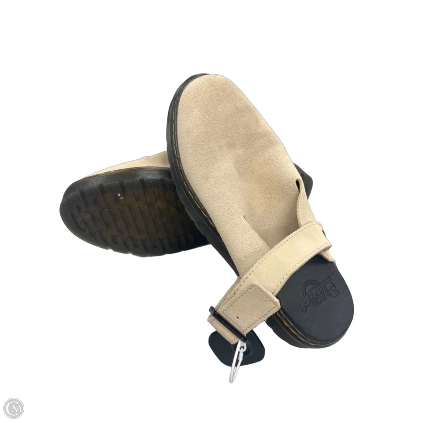 Shoes Flats By Dr Martens In Cream, Size: 8