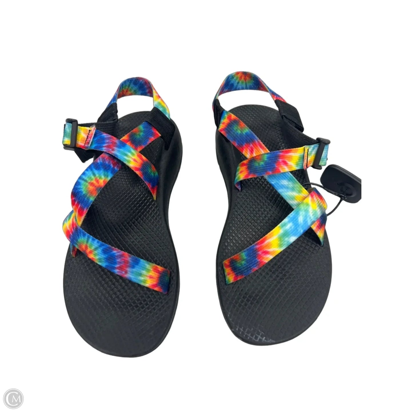Sandals Flats By Chacos In Rainbow Print, Size: 9