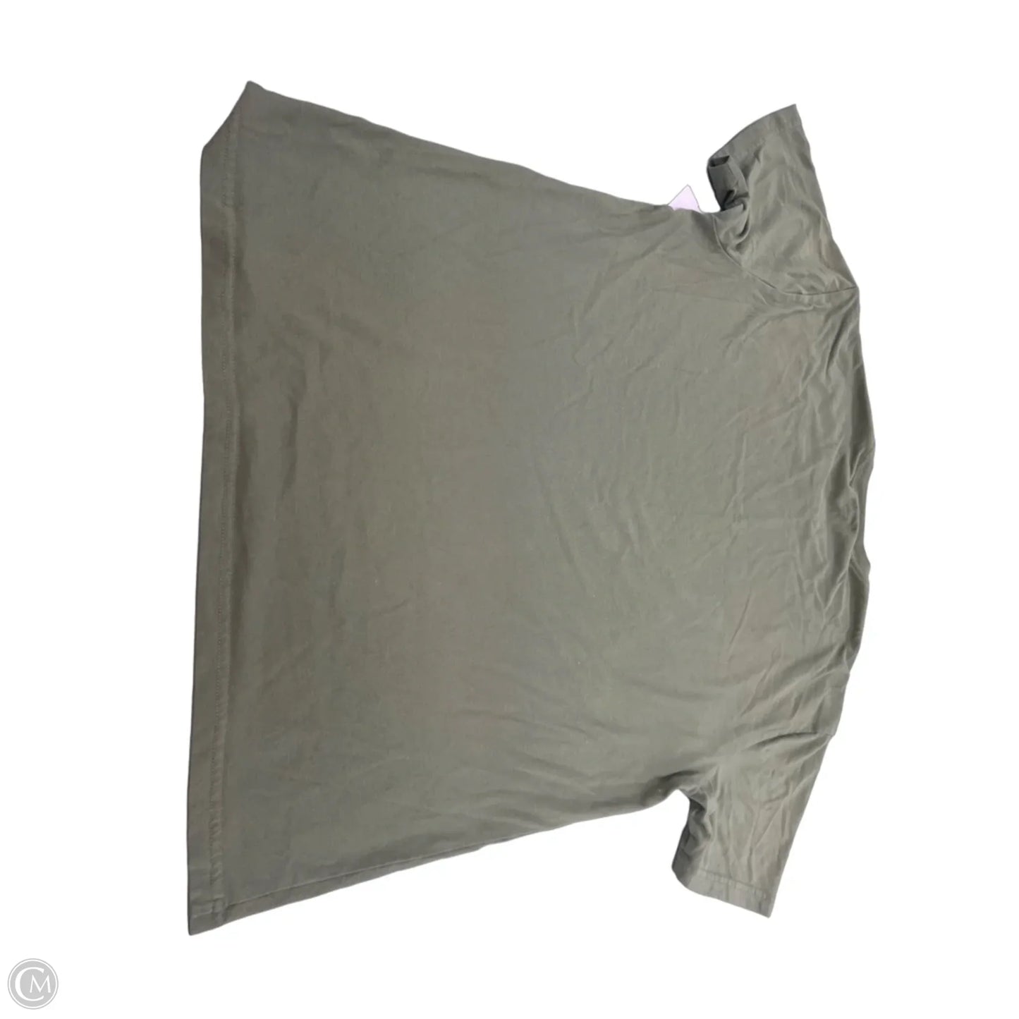 Top Short Sleeve By Cmc In Green, Size: L