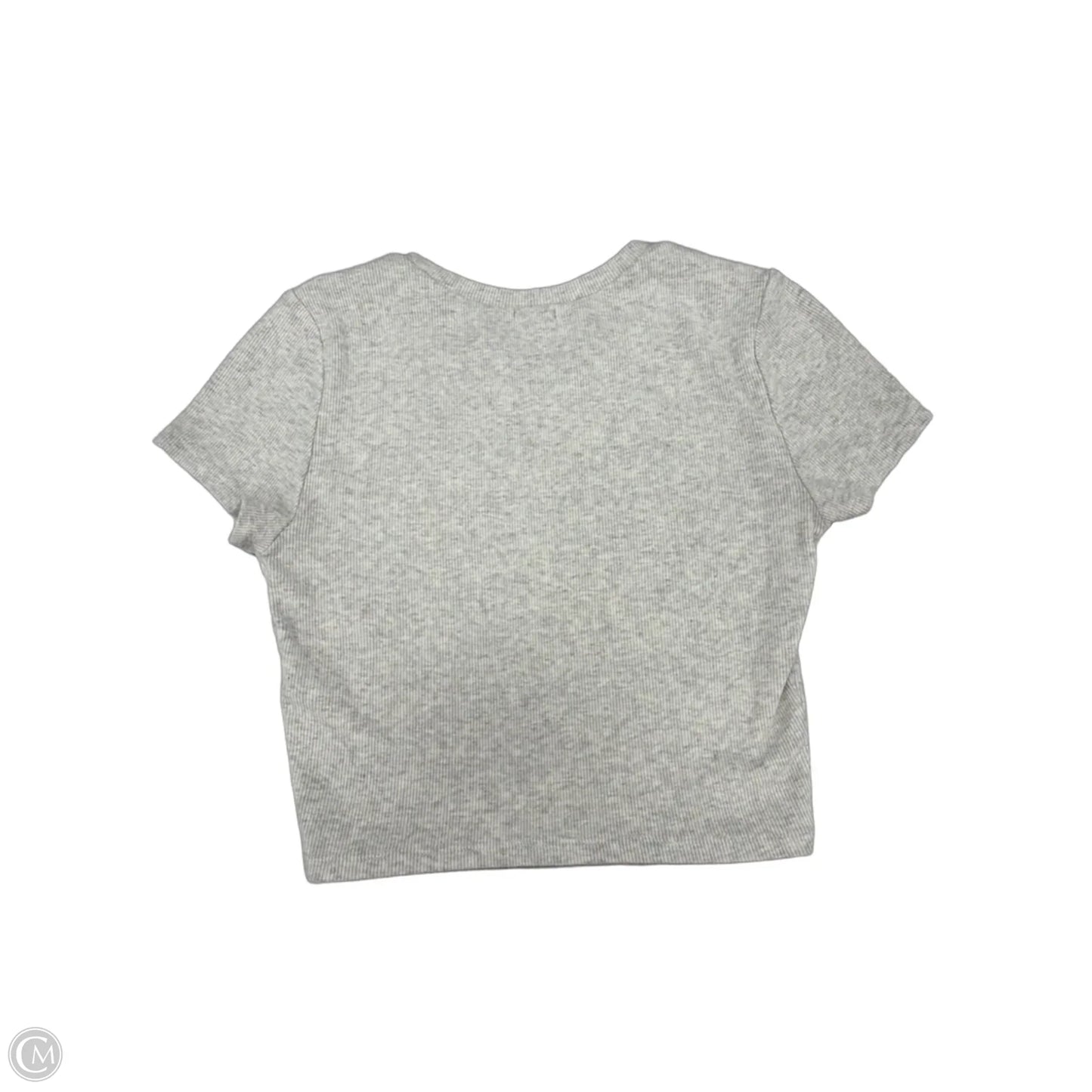 Top Short Sleeve By Garage In Grey, Size: S