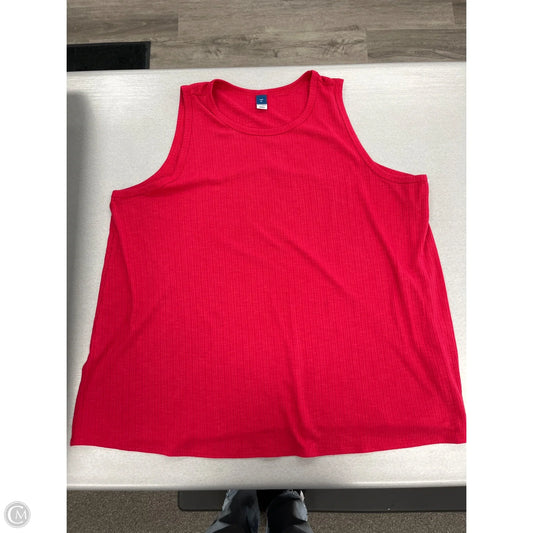 Tank Top By Old Navy In Pink, Size: Xl