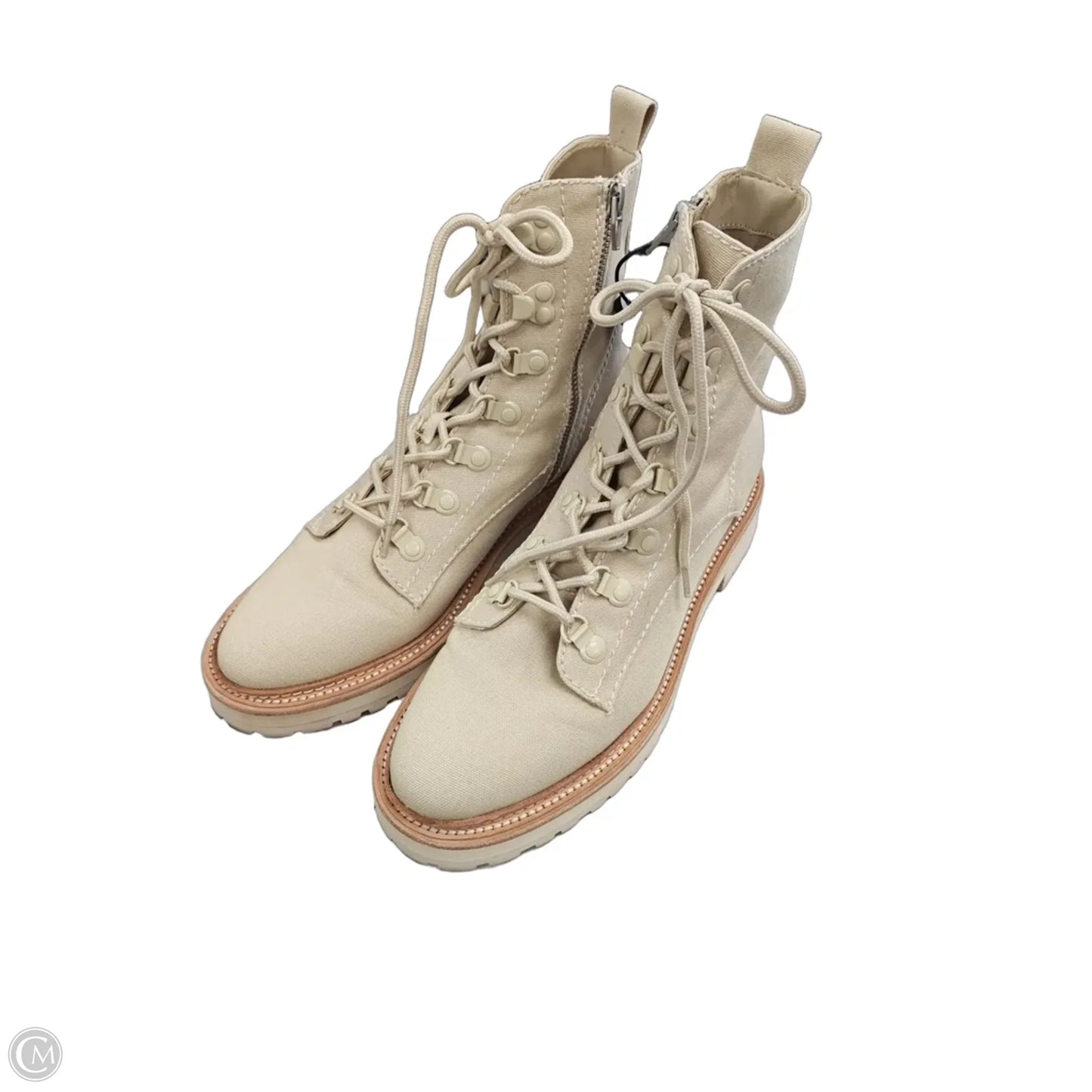 Boots Ankle Flats By Dolce Vita In Cream, Size: 10