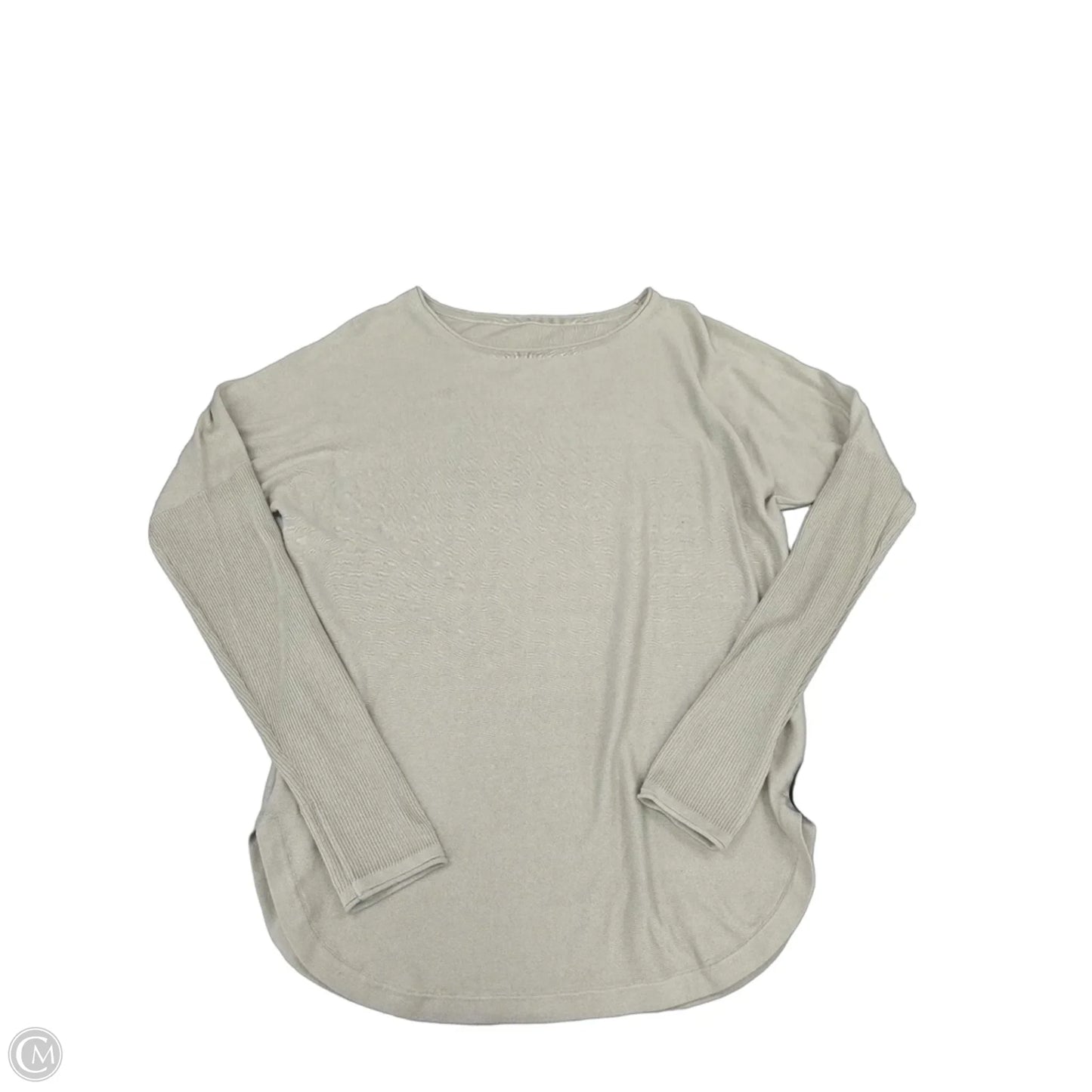 Top Long Sleeve By Lululemon In Green, Size: 6