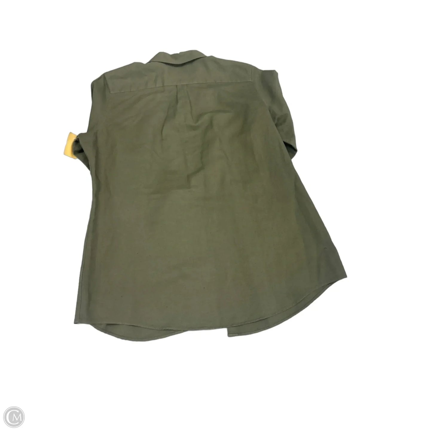 Top Long Sleeve By Orvis In Green, Size: M