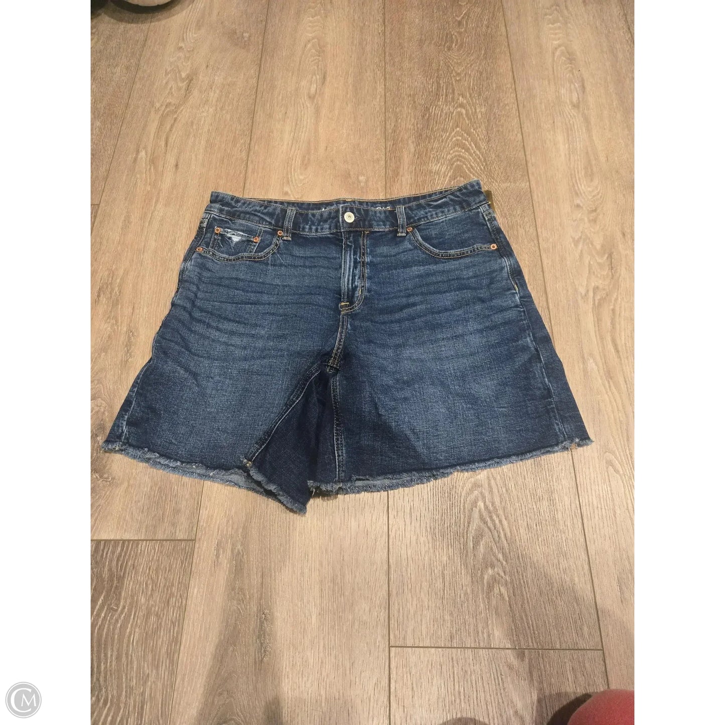 Shorts By American Eagle In Blue Denim, Size: 10