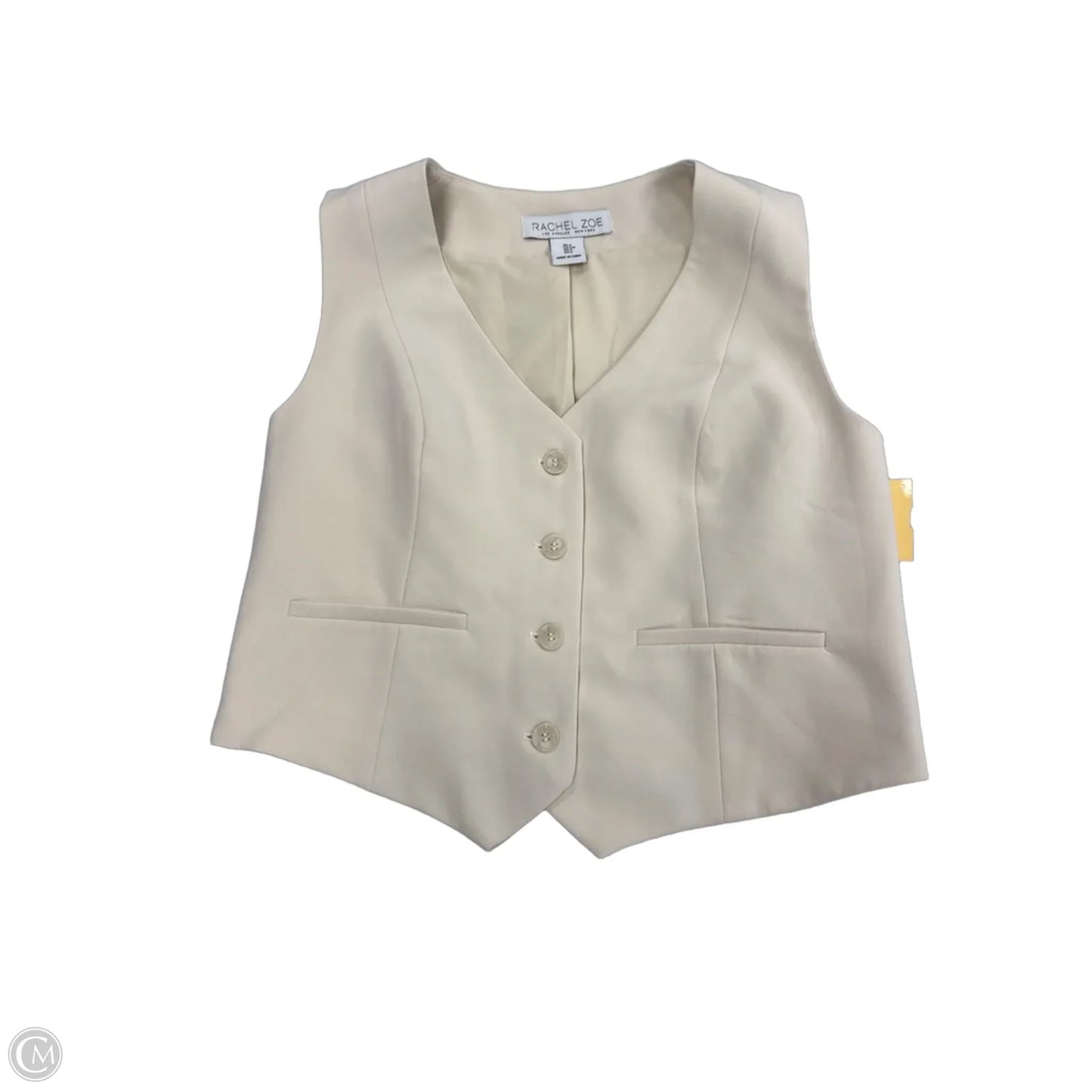 Vest Other By Rachel Zoe In Cream, Size: S