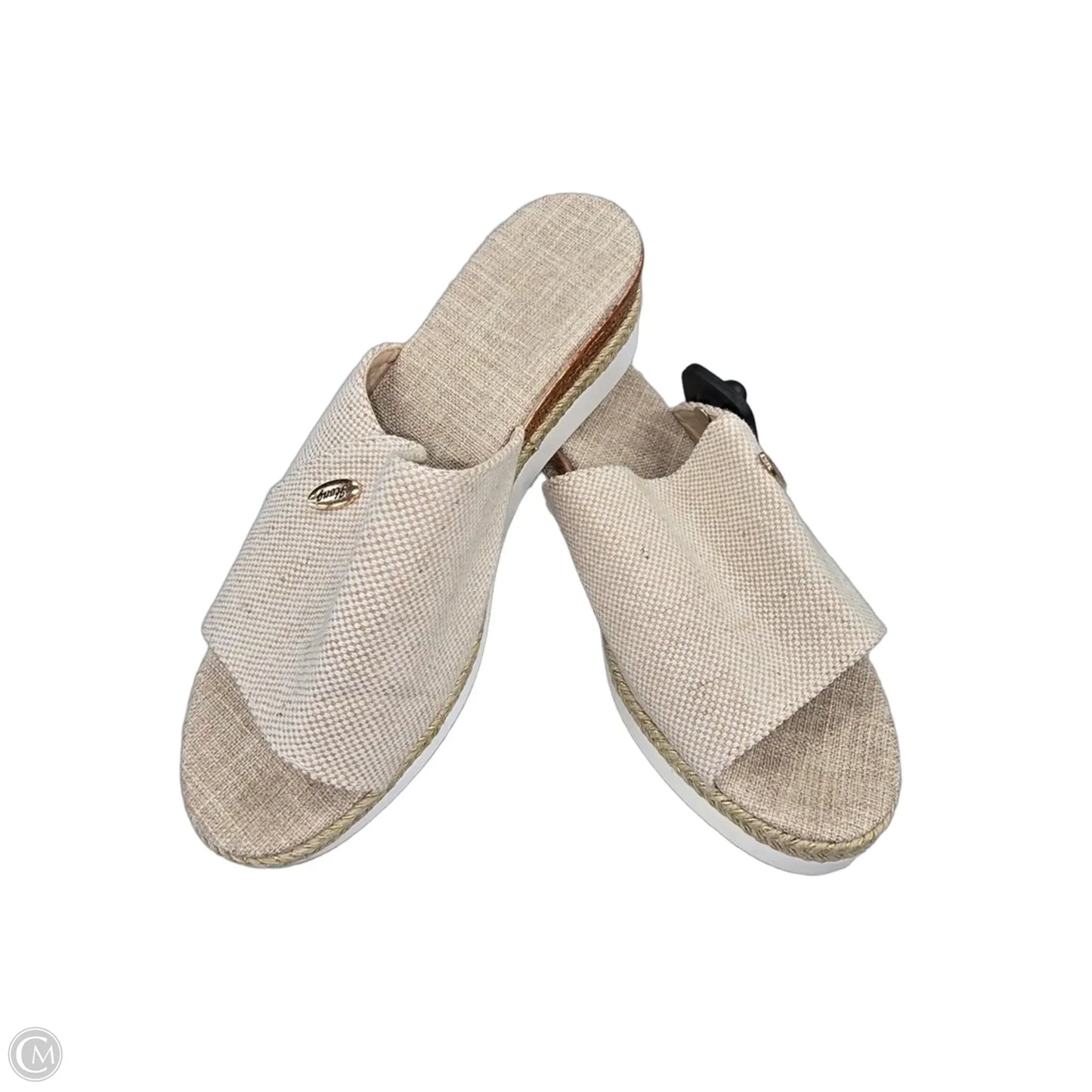 Sandals Flip Flops By Cmc In Tan, Size: 9.5