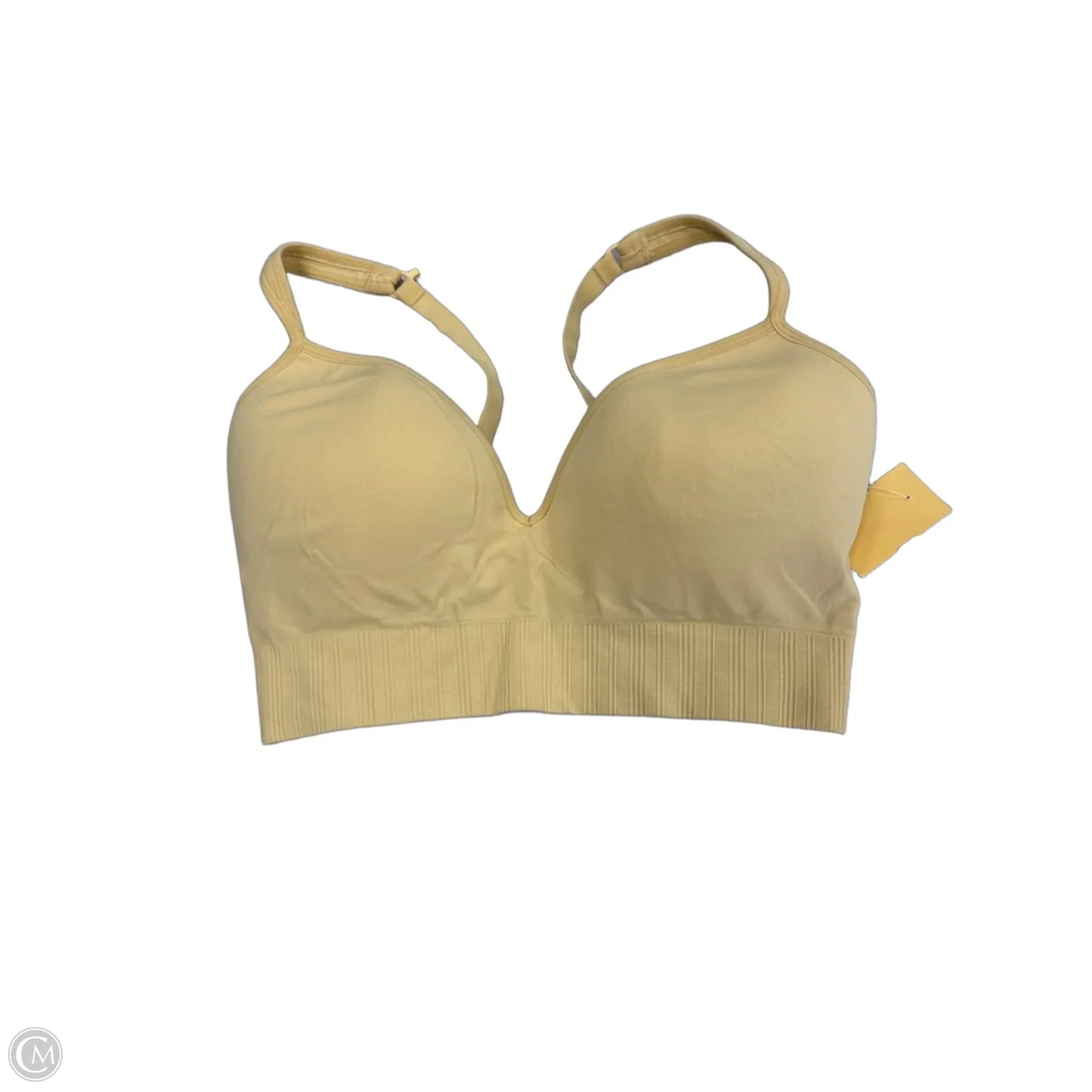 Athletic Bra By Athleta In Yellow, Size: Xs