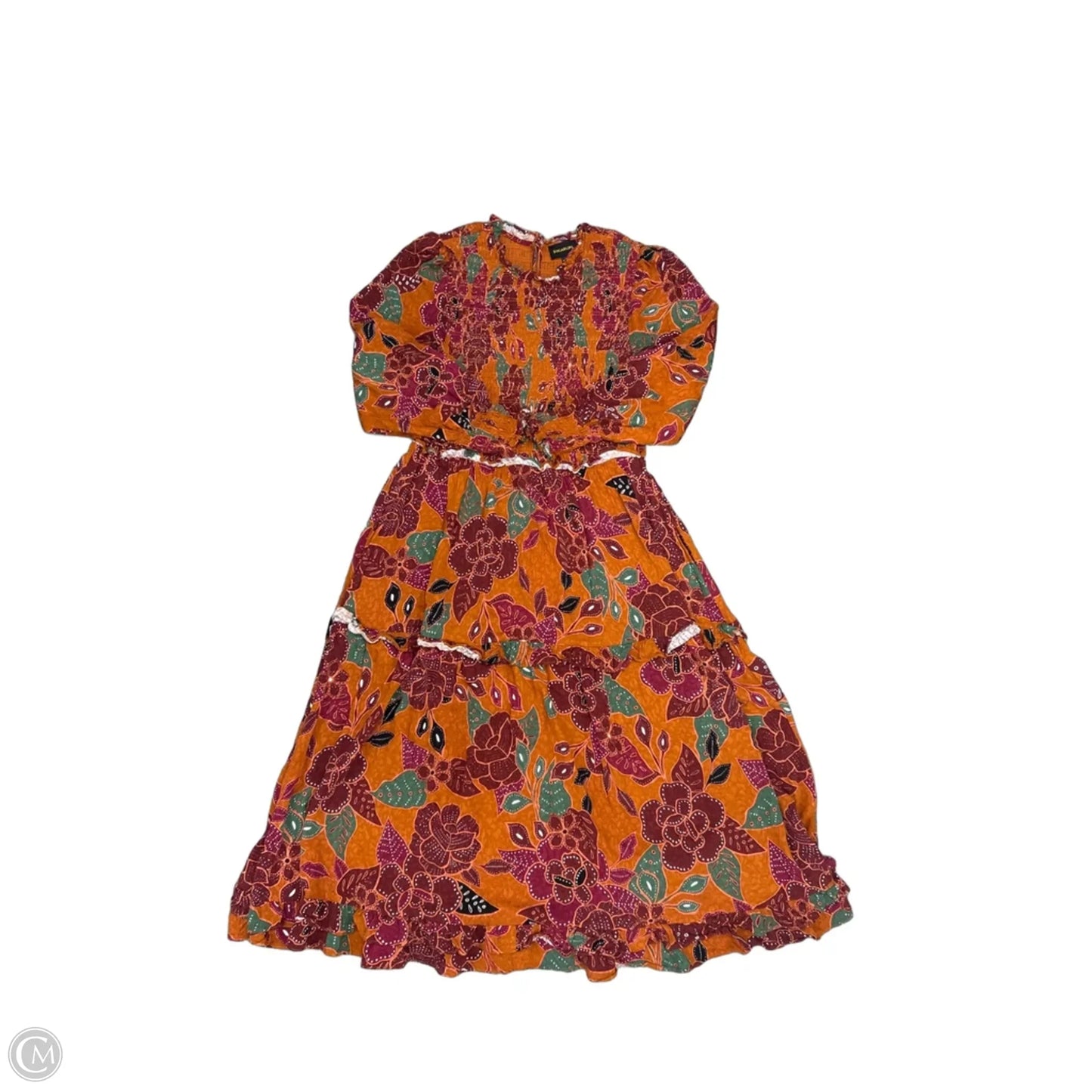Dress Casual Maxi By Sugar Lips In Orange, Size: L