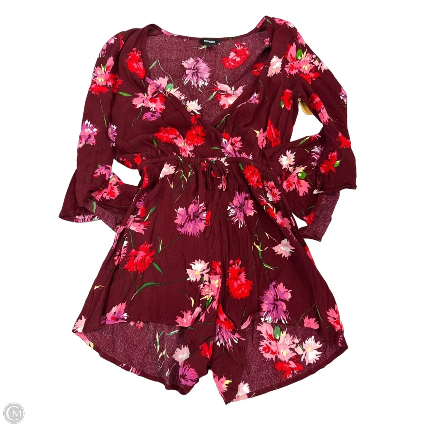 Romper By Express In Mauve, Size: Xs