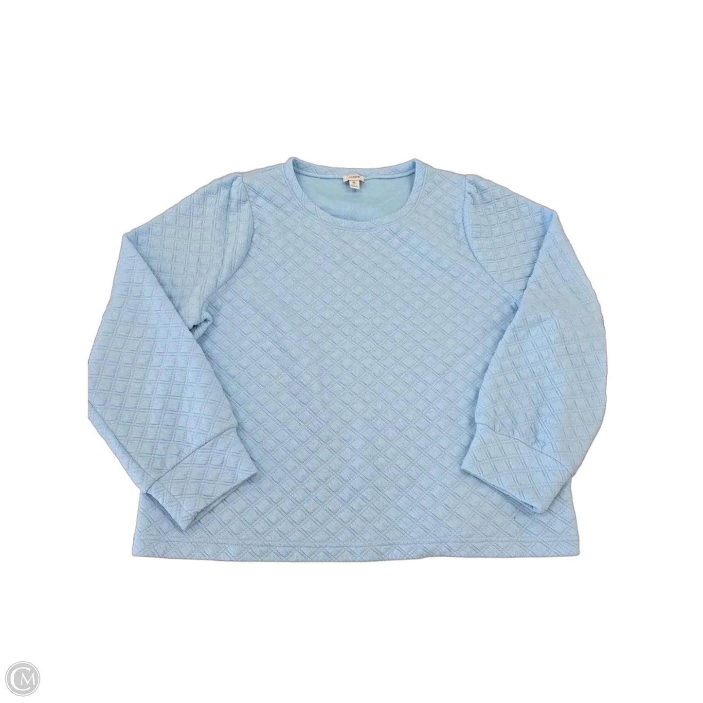 Top Long Sleeve By J. Crew In Blue, Size: Xl
