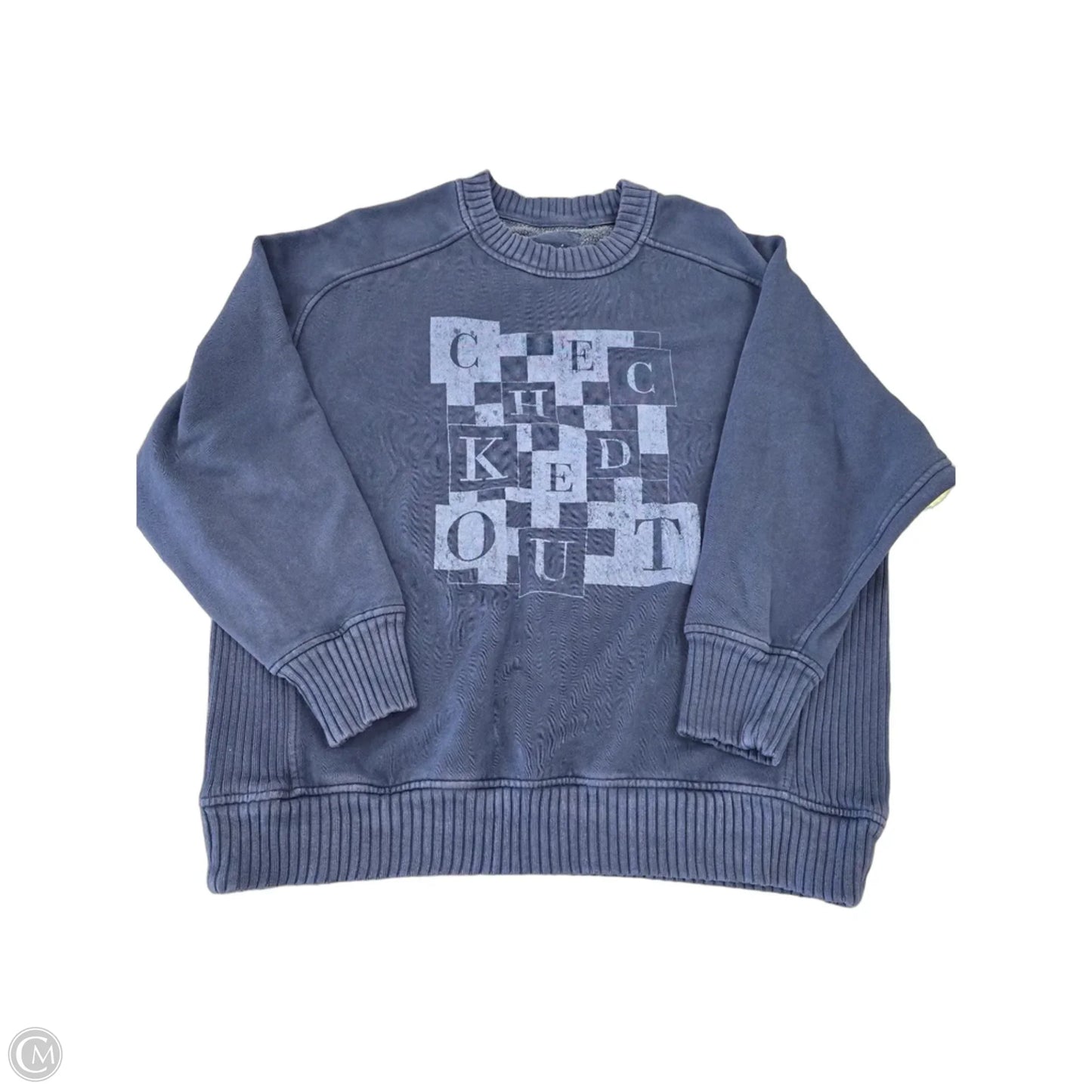 Sweatshirt Crewneck By Aerie In Navy, Size: S