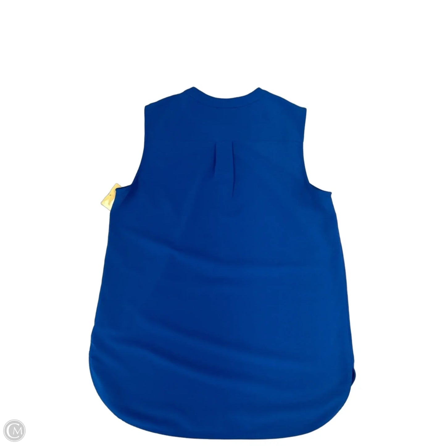 Top Sleeveless By Hilary Radley In Blue, Size: M