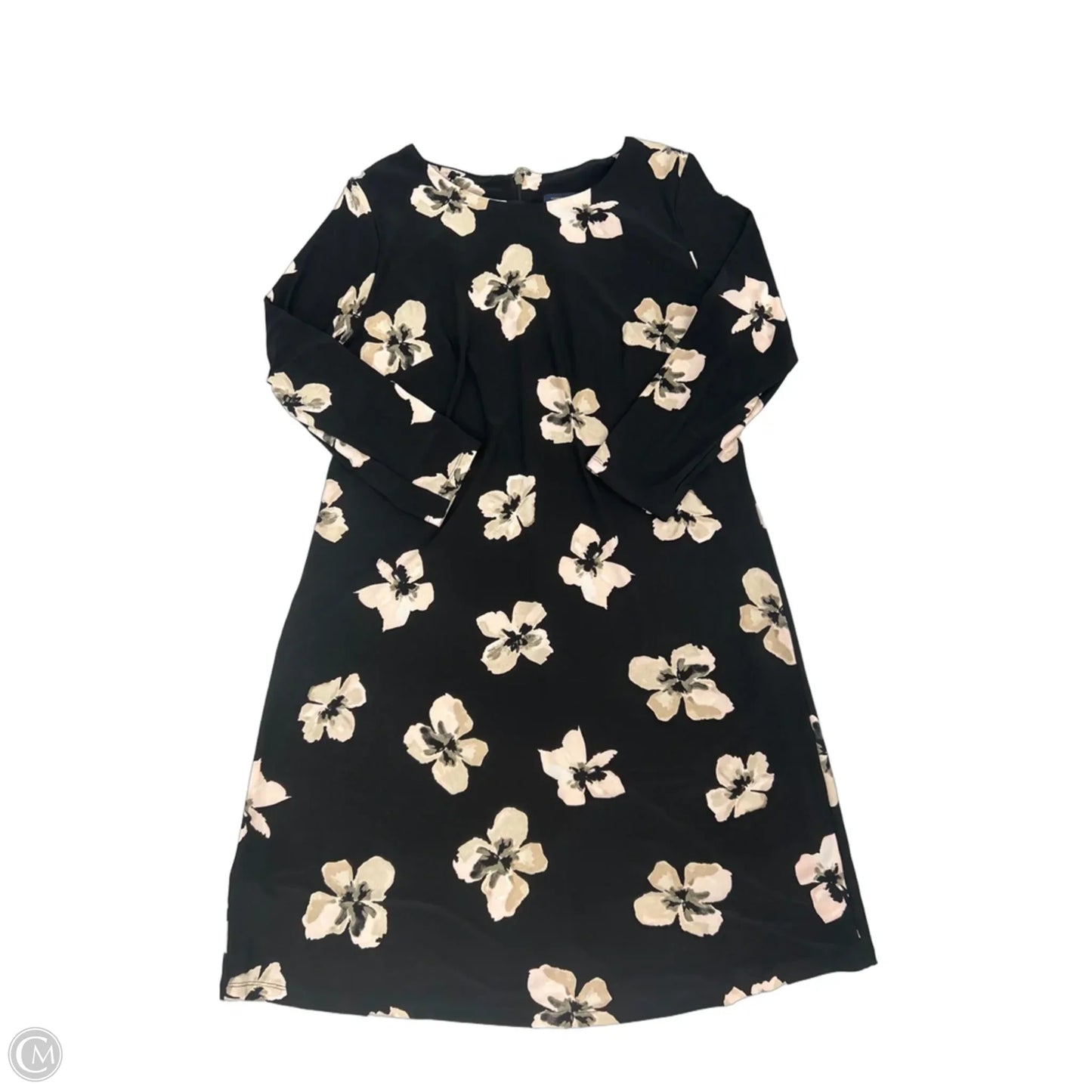 Dress Casual Short By Tommy Hilfiger In Black & Cream, Size: Xl