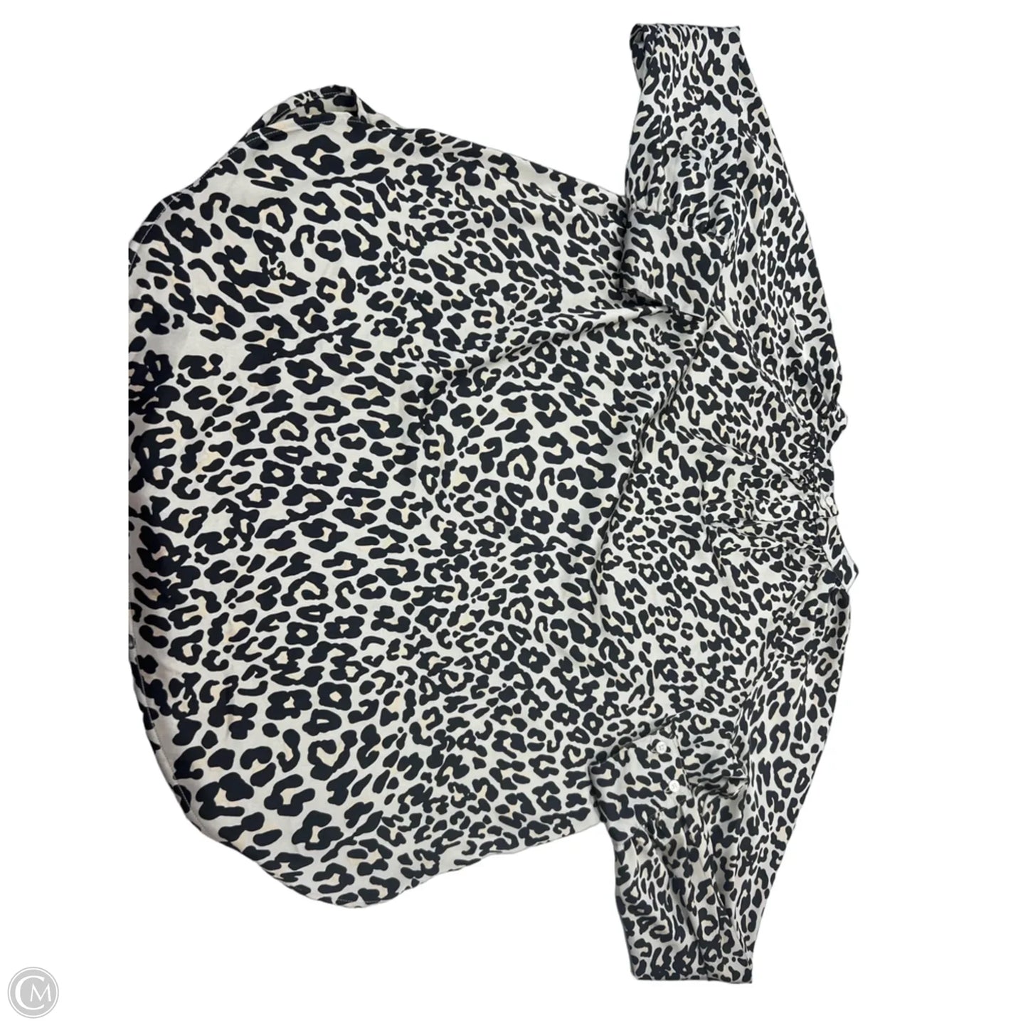 Top Long Sleeve By Loft In Animal Print, Size: Sp