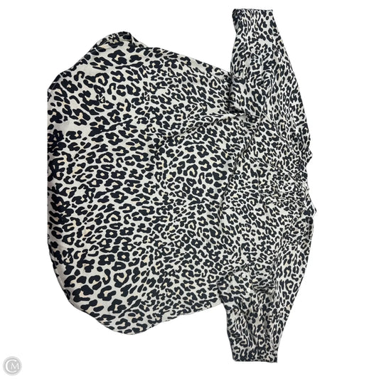 Top Long Sleeve By Loft In Animal Print, Size: Sp