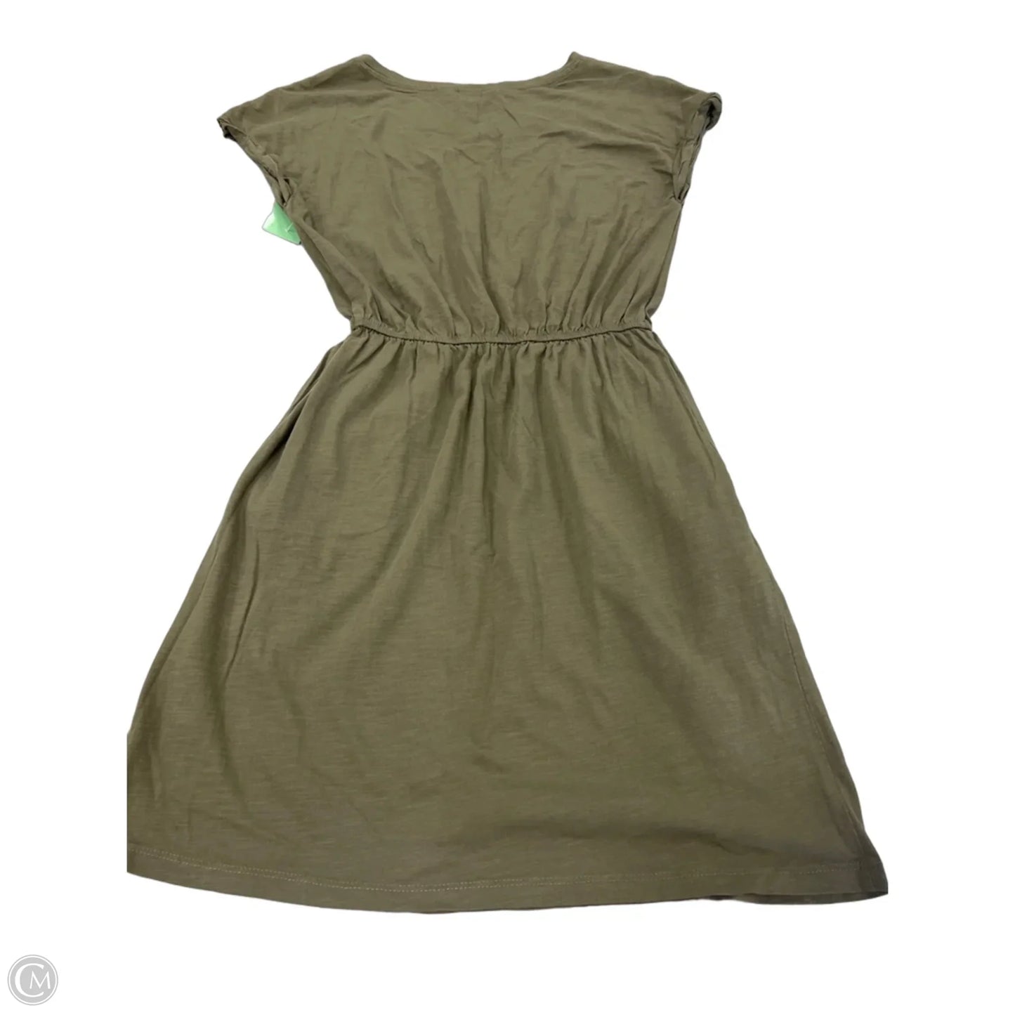 Dress Casual Short By H&m In Green, Size: Xs