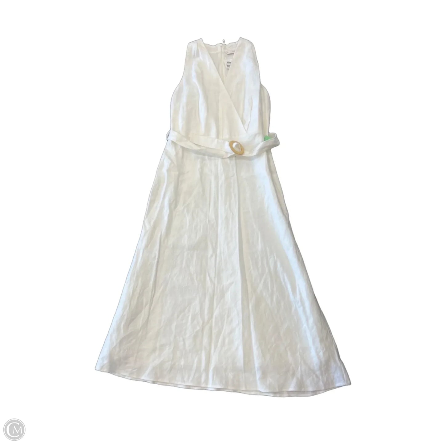 Dress Casual Maxi By Mng In White, Size: 10