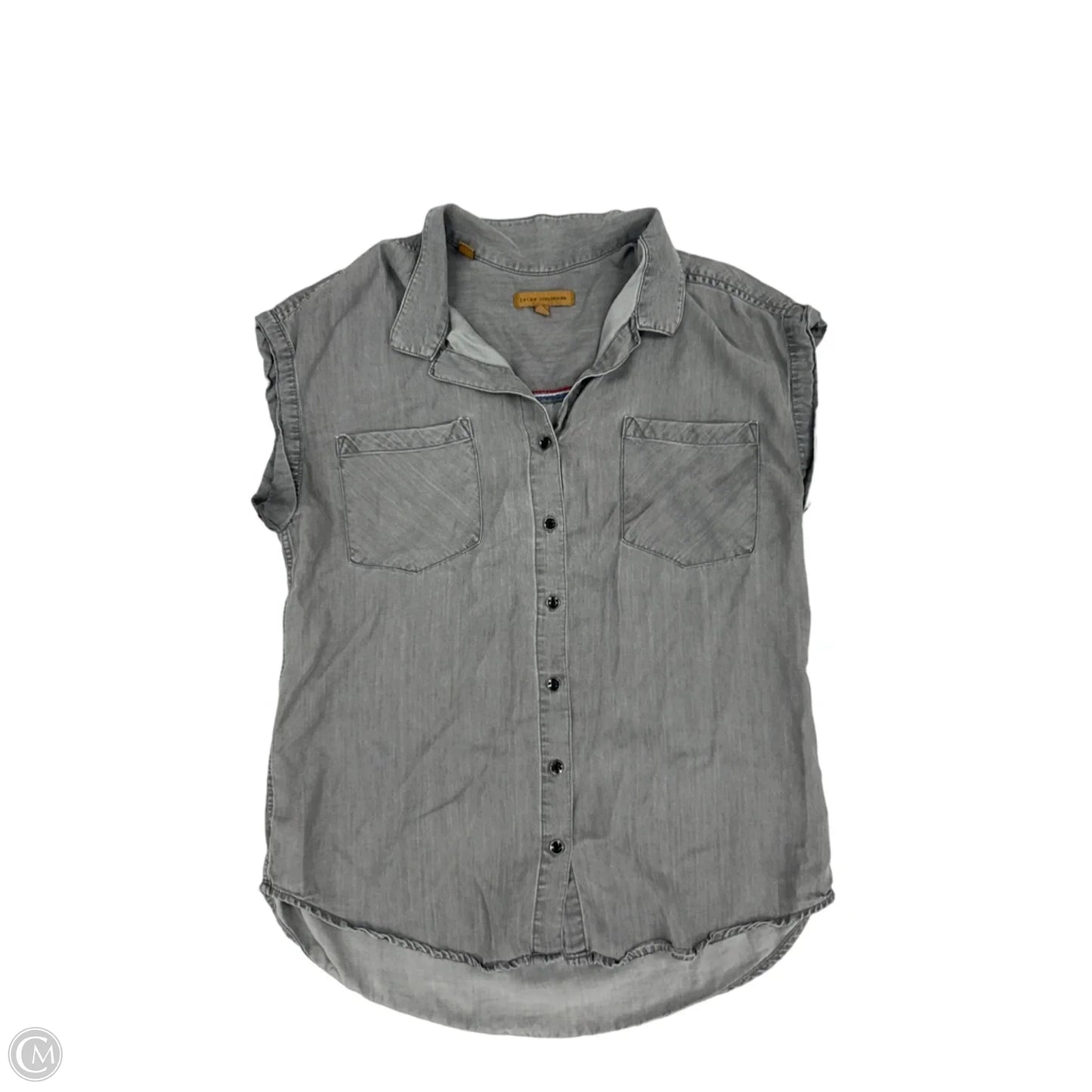 Top Sleeveless By Jachs Girlfirend In Grey, Size: S