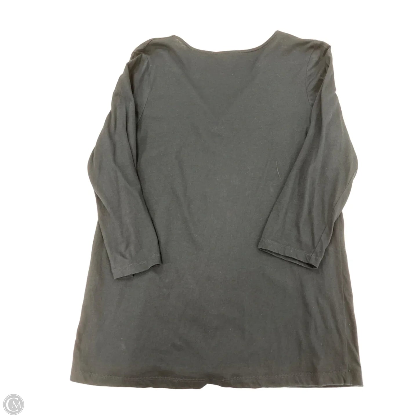 Top 3/4 Sleeve By J. Jill In Black, Size: S