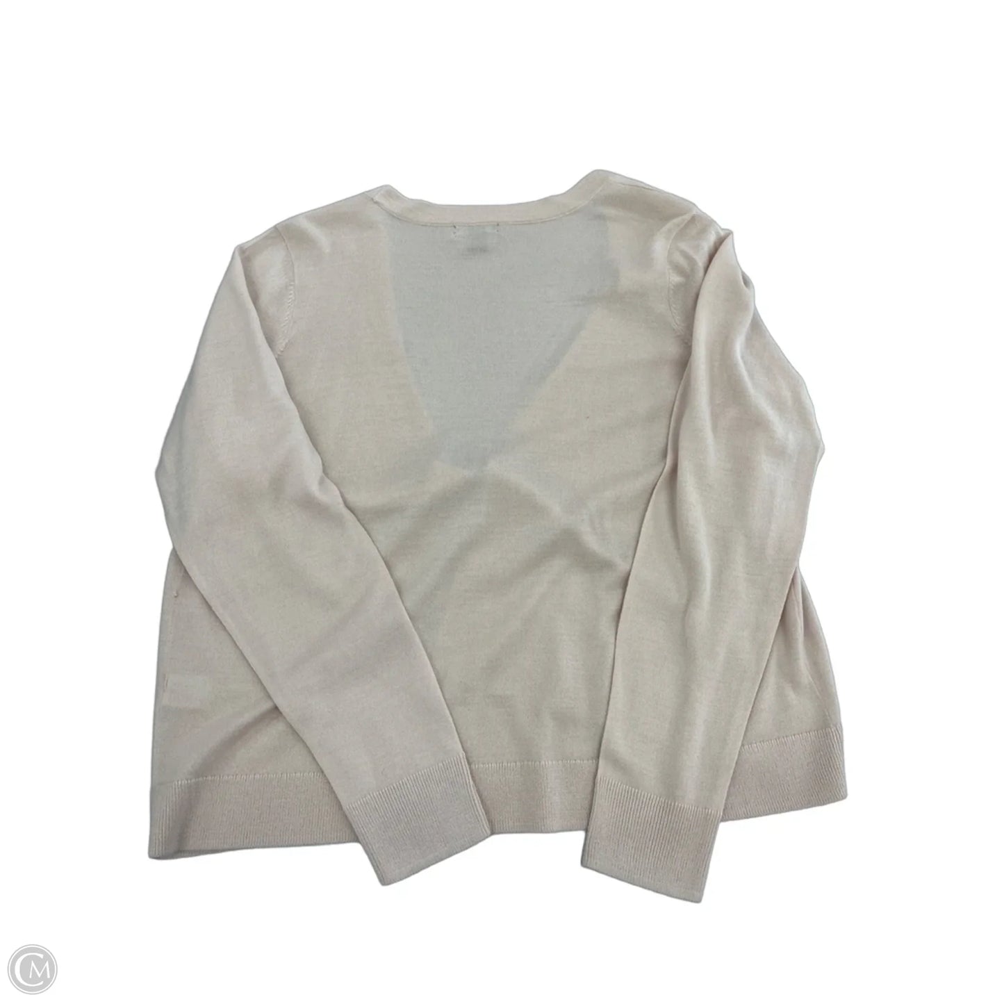 Cardigan By Halogen In Peach, Size: L