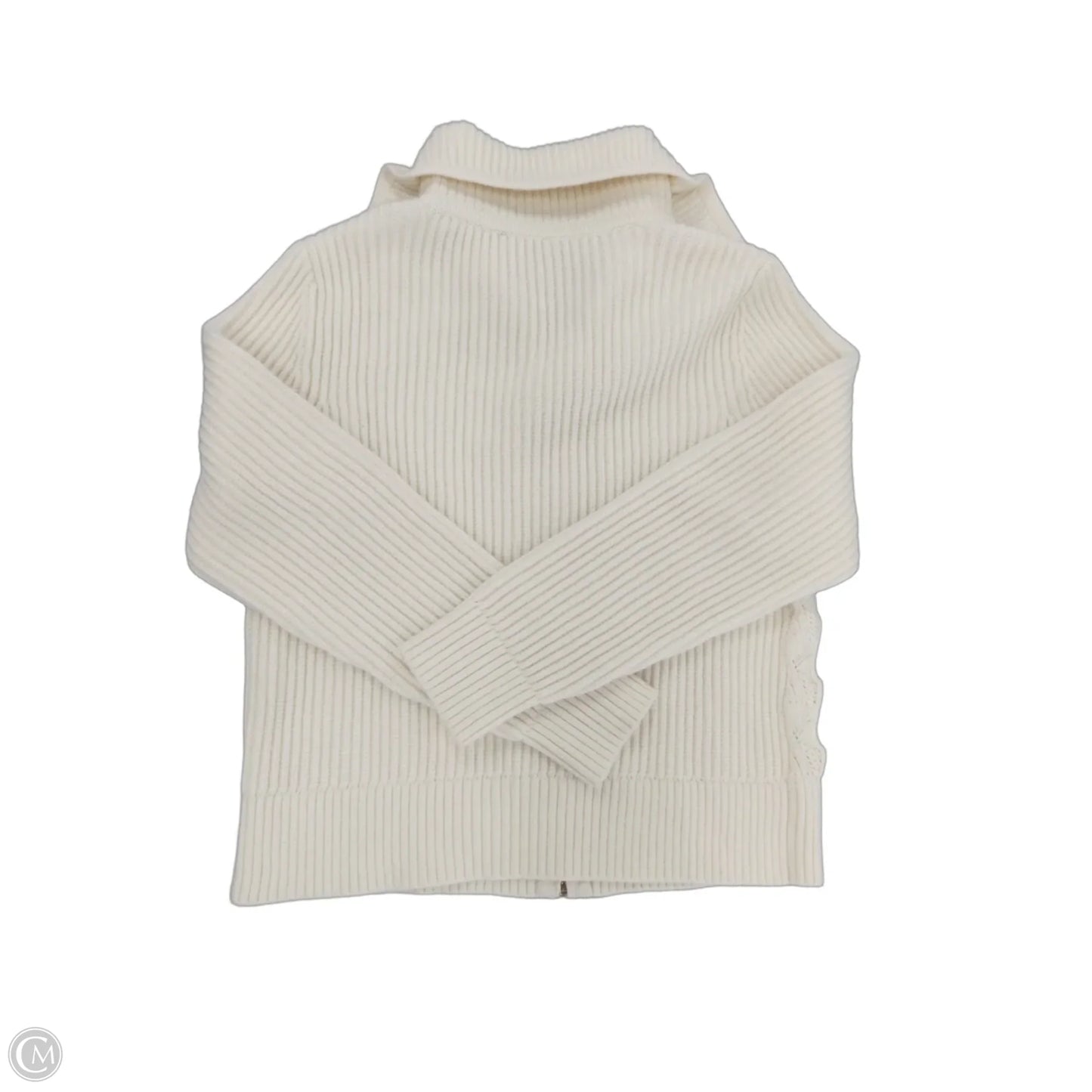 Sweater By Talbots In Cream, Size: L