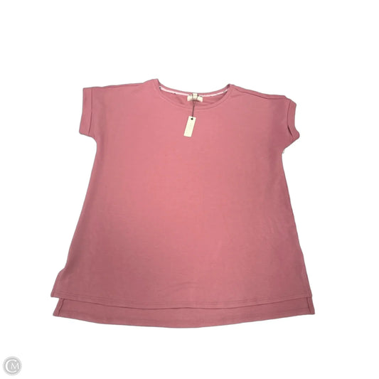 Top Short Sleeve By Cupio In Pink, Size: M