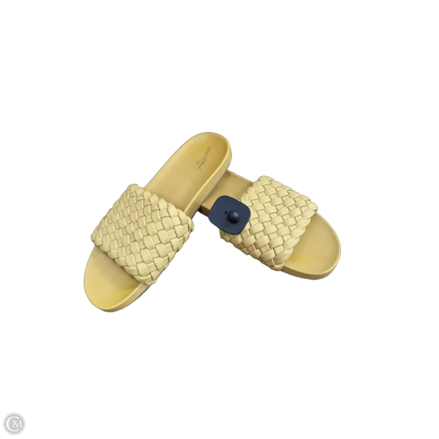 Sandals Flats By Universal Thread In Yellow, Size: 9