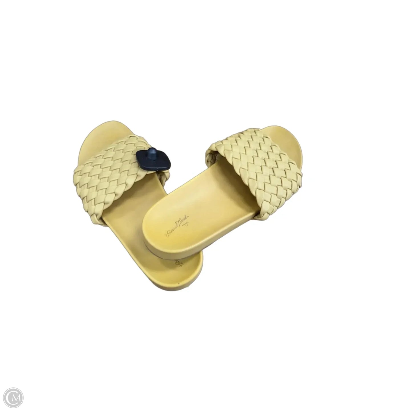 Sandals Flats By Universal Thread In Yellow, Size: 9