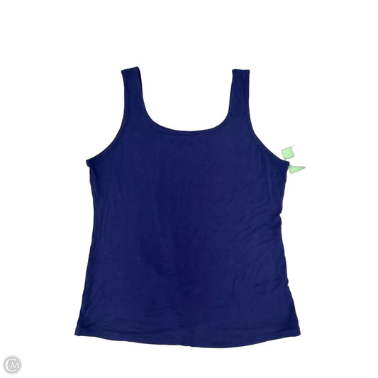Tank Top By Zyia In Navy, Size: L