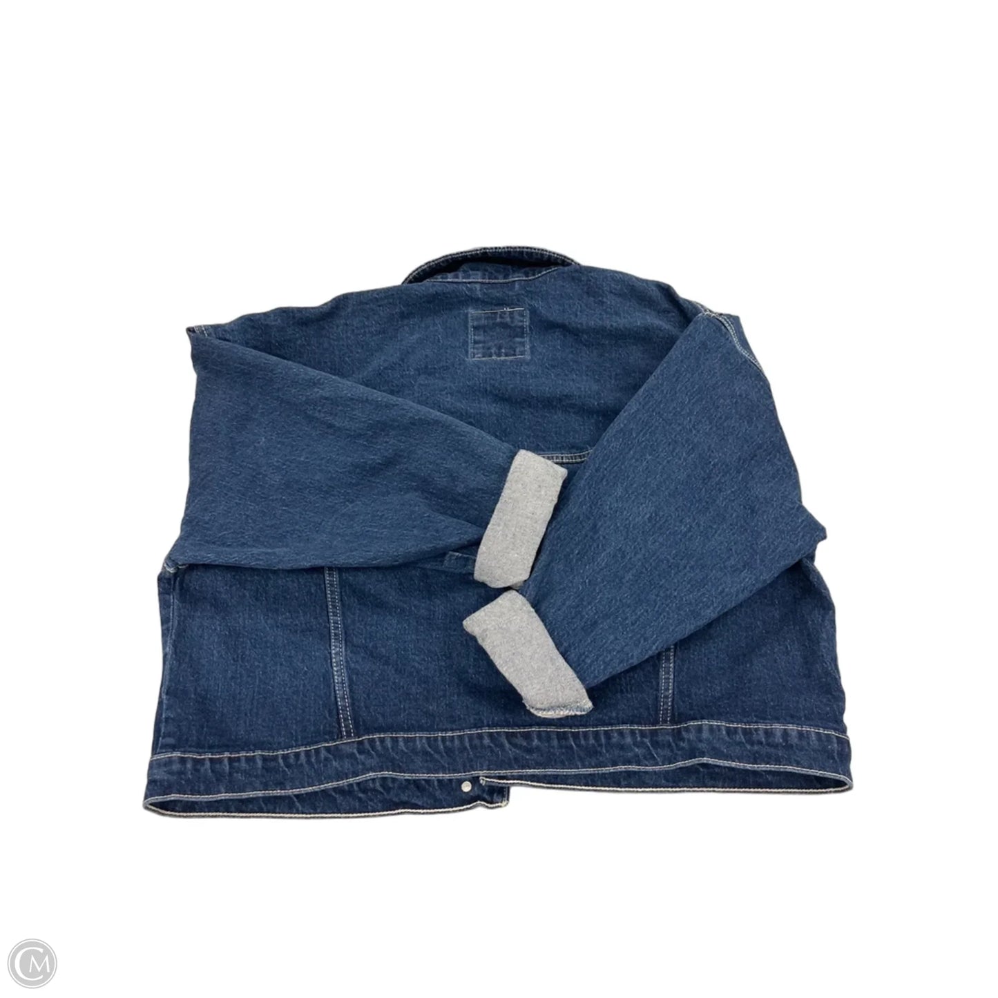 Jacket Denim By Abercrombie And Fitch In Blue, Size: Xl