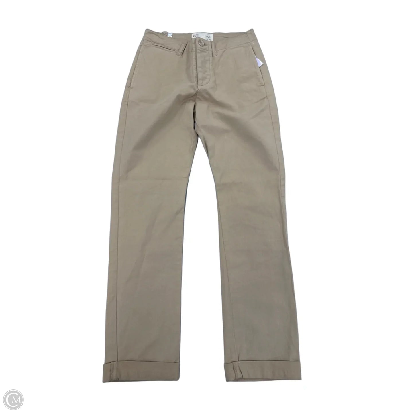 Pants Chinos & Khakis By Current Elliott In Tan, Size: 0