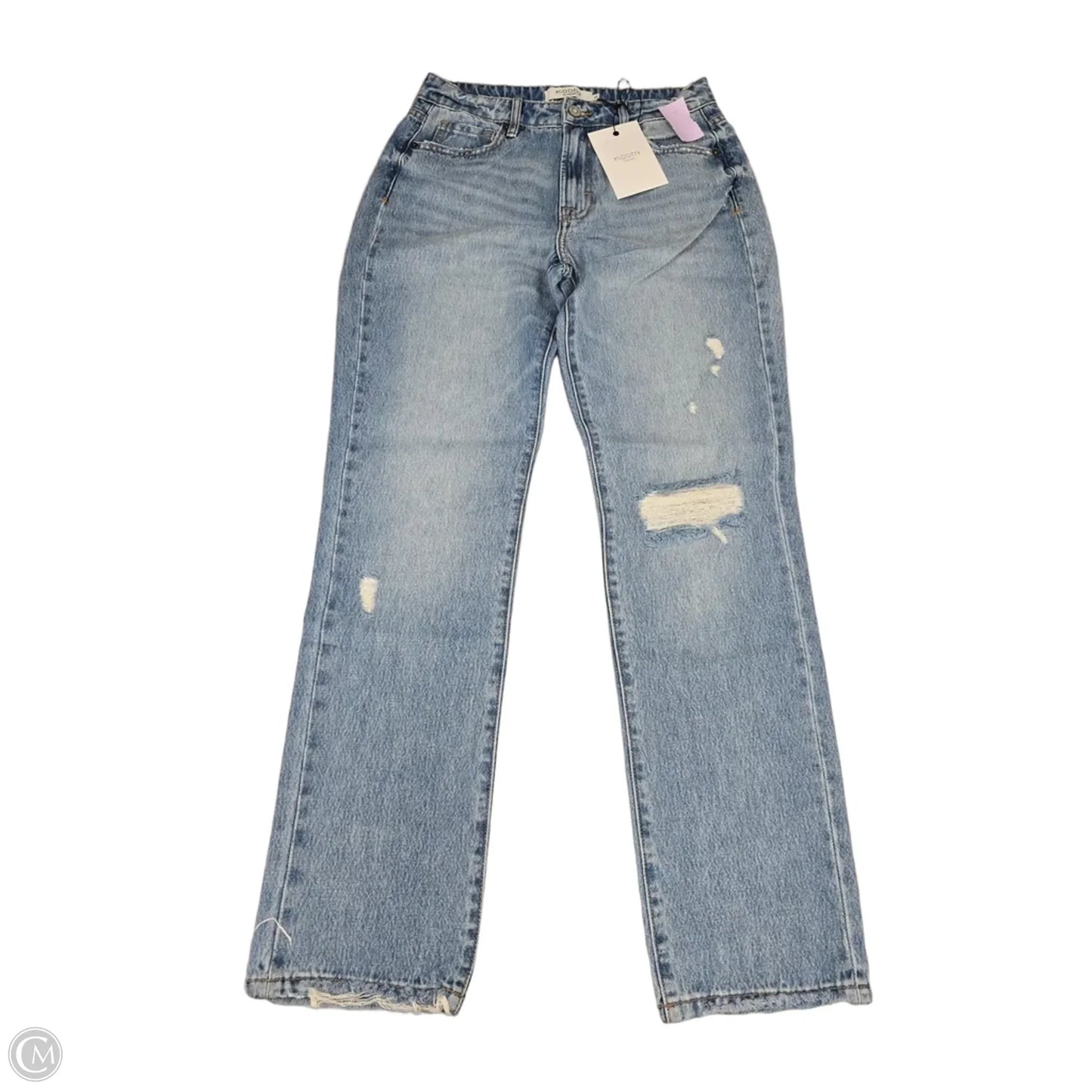 Jeans Straight By Hidden In Blue Denim, Size: 2
