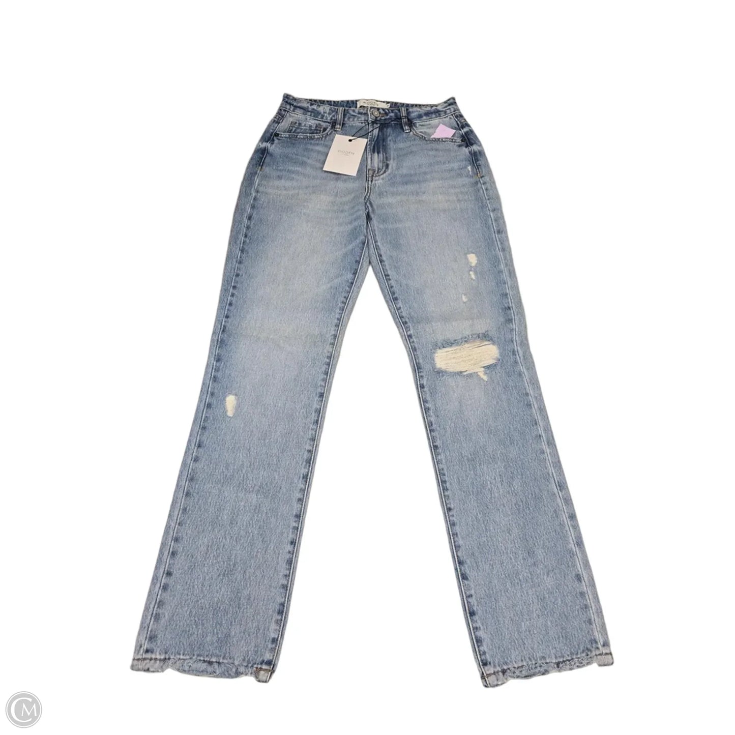 Jeans Straight By Hidden In Blue Denim, Size: 2