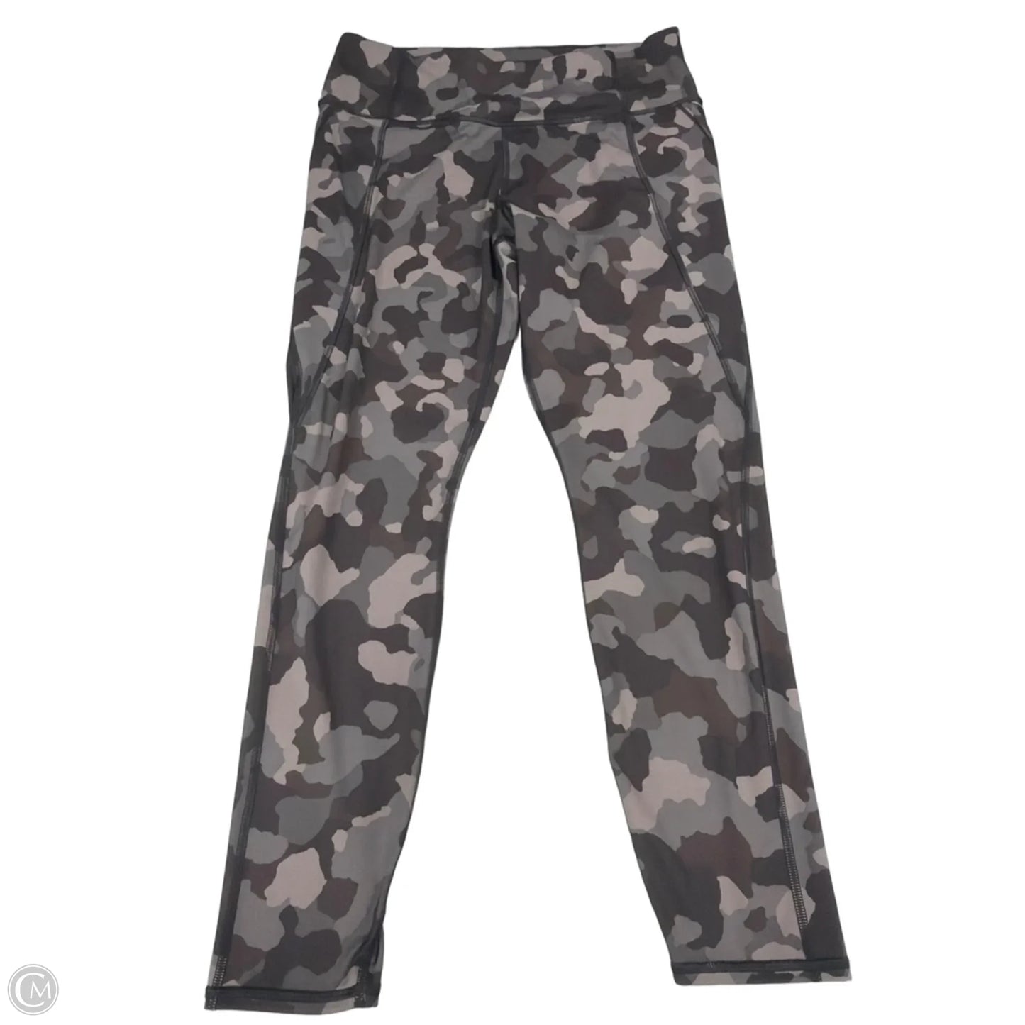 Athletic Leggings By Athleta In Camouflage Print, Size: L