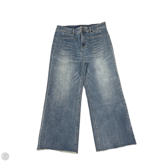 Jeans Wide Leg By Cme In Blue, Size: Xl