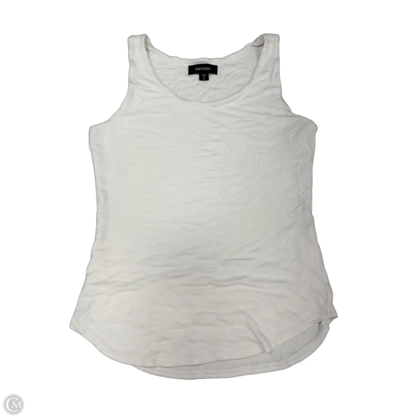 Tank Top By Karen Kane In White, Size: M